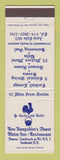 Matchbook Cover - Ye Cocke and Kettle Seabrook NH