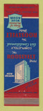 Matchbook Cover - Roosevelt Hotel New Orleans LA