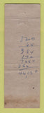 Matchbook Cover - Cedar Lane Motel Cleveland TN