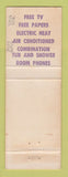 Matchbook Cover - City View Motel Cleveland TN WEAR