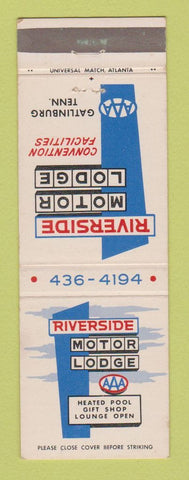 Matchbook Cover - Riverside Motor Lodge Gatlinburg TN