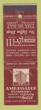 Matchbook Cover - Ambassador Hotel Washington DC