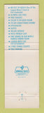 Matchbook Cover - Galt Ocean Mile Hotel Fort Lauderdale FL WEAR