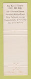 Matchbook Cover - Marina Motor Inn Fort Lauderdale FL