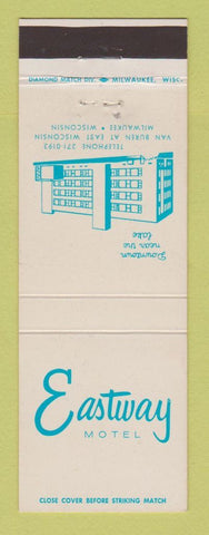 Matchbook Cover - Eastway Motel Milwaukee WI