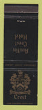 Matchbook Cover - Austin Crest Hotel TX?