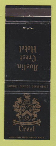 Matchbook Cover - Austin Crest Hotel TX?