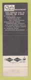 Matchbook Cover - Castle Motel Beaumont TX
