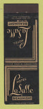 Matchbook Cover - Hotel LaSalle Beaumont TX