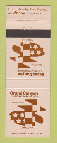 Matchbook Cover - Grand Canyon National Park Lodges AZ