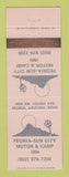 Matchbook Cover - Peoria Sun City Motor Camp Inn Peoria AZ WEAR