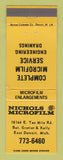 Matchbook Cover - Nichols Microfilm East Detroit MI