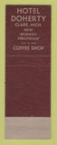 Matchbook Cover - Doherty Hotel Clare MI