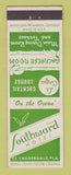 Matchbook Cover - Southward Hotel Fort Lauderdale FL