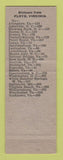 Matchbook Cover - Pine Tavern Motel Floyd VA