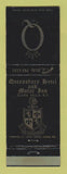 Matchbook Cover - Queensbury Hotel Motor Inn Glens Falls NY  WEAR