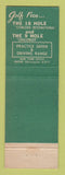 Matchbook Cover - The Concord Kiamesha Lake NY