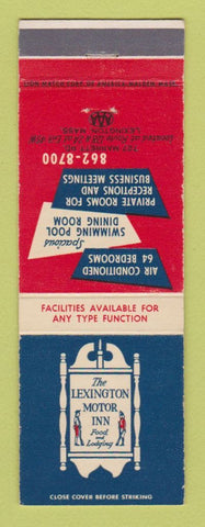 Matchbook Cover - Lexington Motor Inn MA