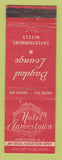 Matchbook Cover - Bagdad Lounge Hotel Jamestown NY