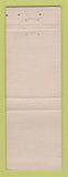 Matchbook Cover - Bagdad Lounge Hotel Jamestown NY