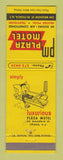 Matchbook Cover - Plaza Motel Ithaca NY