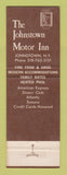 Matchbook Cover - Johnstown Motor Inn NY
