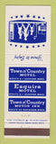 Matchbook Cover - Town n Country Motel Seekonk MA Raynham