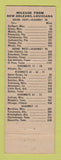 Matchbook Cover - Glenrose Motel New Orleans LA