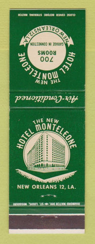 Matchbook Cover - Hotel Monteleone New Orleans LA