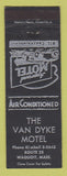 Matchbook Cover - Van Dyke Motel Waquoit MA