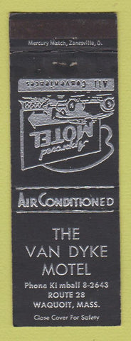 Matchbook Cover - Van Dyke Motel Waquoit MA