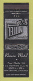 Matchbook Cover - Riviera Motel New Orleans LA WORN