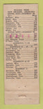 Matchbook Cover - Riviera Motel New Orleans LA WORN