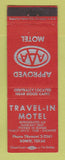 Matchbook Cover - Travel In Motel Bowie TX