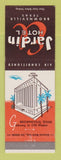 Matchbook Cover - Jardin Hotel Brownsville TX