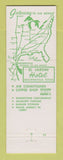 Matchbook Cover - Jardin Hotel Brownsville TX