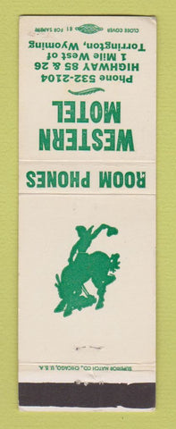 Matchbook Cover - Western Motel Torrington WY