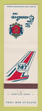 Matchbook Cover - Executive Inn Buffalo NY Club 747 Disco