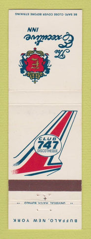 Matchbook Cover - Executive Inn Buffalo NY Club 747 Disco