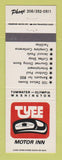 Matchbook Cover - Tyee Motor Inn Tumwater Olympia WA