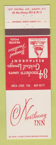 Matchbook Cover - Northway Inn Albany NY