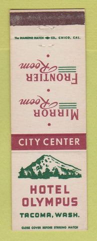 Matchbook Cover - Hotel Olympus Tacoma WA