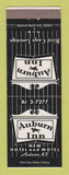 Matchbook Cover - Auburn Inn Auburn nY