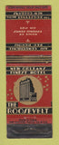 Matchbook Cover - Roosevelt Hotel New Orleans LA WEAR