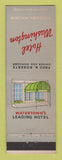 Matchbook Cover - Hotel Washington Watertown WI