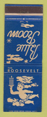 Matchbook Cover - Roosevelt Hotel New Orleans LA Blue Room