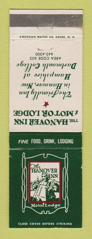 Matchbook Cover - Hanover Inn Motor Lodge Hanover NH