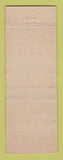 Matchbook Cover Holiday Manor Motel Bossier City LA Blue's Cocktail Lounge WEAR