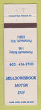 Matchbook Cover - Meadowbrook Motor Inn Portsmouth NH WEAR