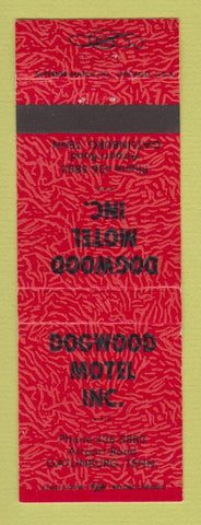 Matchbook Cover - Dogwood Motel Inc Gatlinburg TN